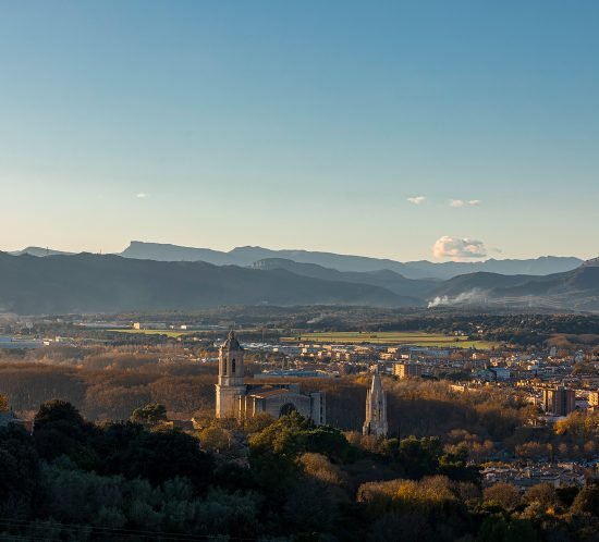 fotografia panoramica ciutat de Girona
